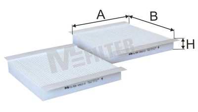 K9122 MFILTER Фильтр, воздух во внутренном пространстве