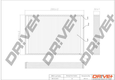 DP1110120011 Dr!ve+ Фильтр, воздух во внутренном пространстве