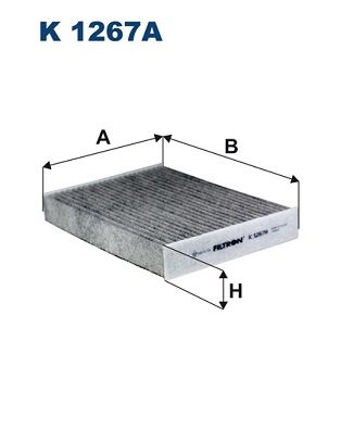 K1267A FILTRON Фильтр, воздух во внутренном пространстве