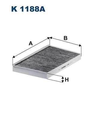 K1188A FILTRON Фильтр, воздух во внутренном пространстве