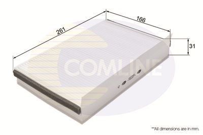 EKF150 COMLINE Фильтр, воздух во внутренном пространстве