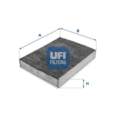 5423400 UFI Фильтр, воздух во внутренном пространстве