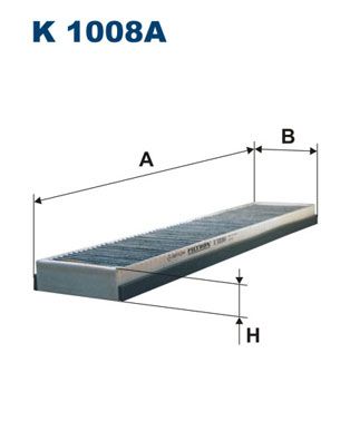 K1008A FILTRON Фильтр, воздух во внутренном пространстве