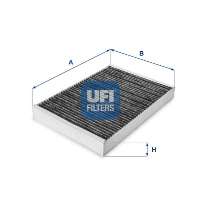 5410100 UFI Фильтр, воздух во внутренном пространстве