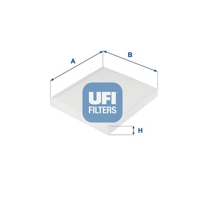 5324300 UFI Фильтр, воздух во внутренном пространстве