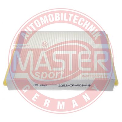 2252IFPCSMS MASTER-SPORT GERMANY Фильтр, воздух во внутренном пространстве