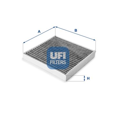 5422300 UFI Фильтр, воздух во внутренном пространстве