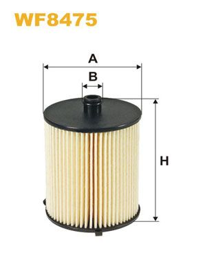 WF8475 WIX FILTERS Топливный фильтр