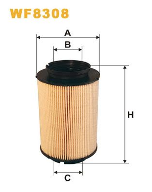 WF8308 WIX FILTERS Топливный фильтр