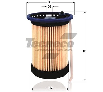 GS2087E TECNECO FILTERS Топливный фильтр