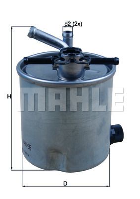 KL44035 KNECHT Топливный фильтр