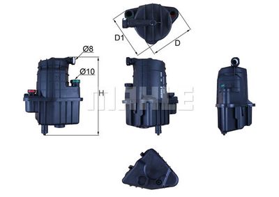 WG1215011 WILMINK GROUP Топливный фильтр