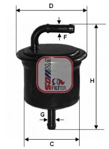 S1716B SOFIMA Топливный фильтр
