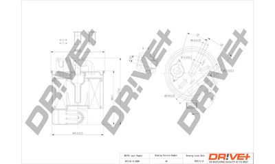 DP1110130280 Dr!ve+ Топливный фильтр