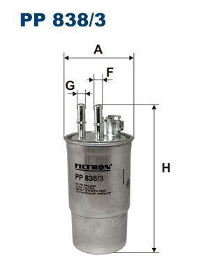 PP8383 FILTRON Топливный фильтр