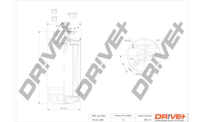 DP1110130049 Dr!ve+ Топливный фильтр