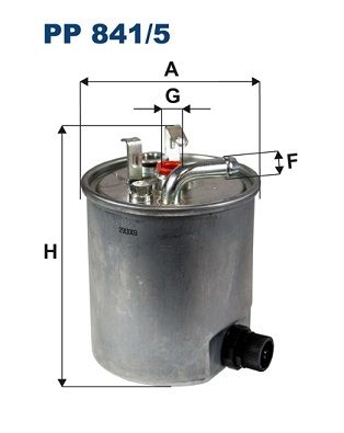 PP8415 FILTRON Топливный фильтр