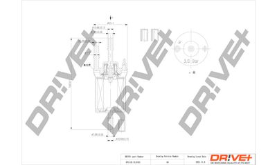 DP1110130101 Dr!ve+ Топливный фильтр