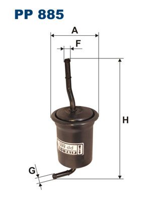 PP885 FILTRON Топливный фильтр