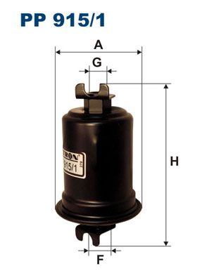 PP9151 FILTRON Топливный фильтр