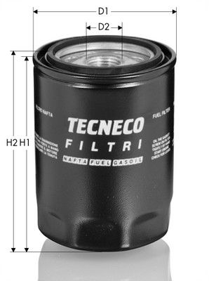 GS438 TECNECO FILTERS Топливный фильтр