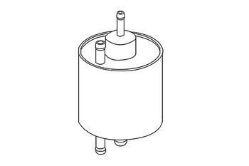 111497 WXQP Топливный фильтр
