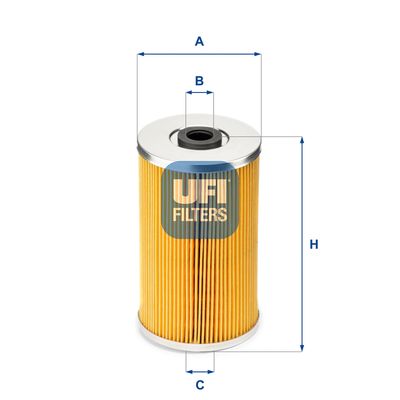 2660900 UFI Топливный фильтр