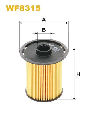 WF8315 WIX FILTERS Топливный фильтр