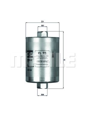 KL93 KNECHT Топливный фильтр