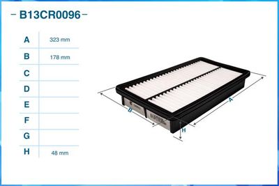 B13CR0096 CWORKS Воздушный фильтр