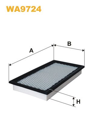 WA9724 WIX FILTERS Воздушный фильтр