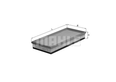 LX596 KNECHT Воздушный фильтр