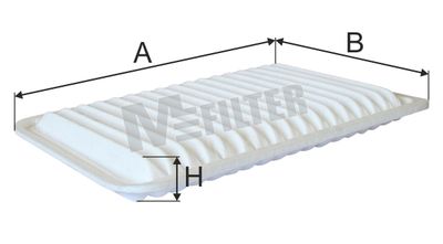 K7043 MFILTER Воздушный фильтр