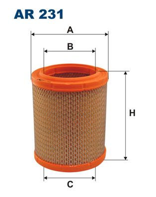 AR231 FILTRON Воздушный фильтр