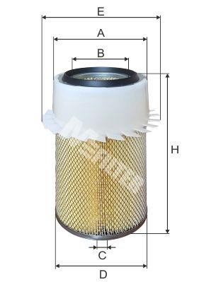 A829 MFILTER Воздушный фильтр