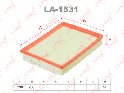 LA1531 LYNXauto Воздушный фильтр