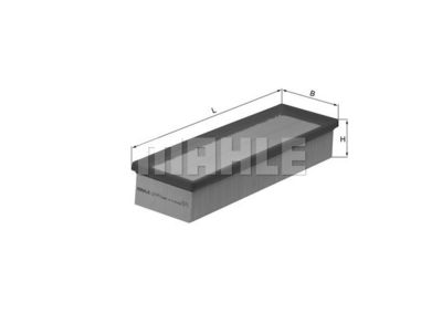 LX1451 KNECHT Воздушный фильтр