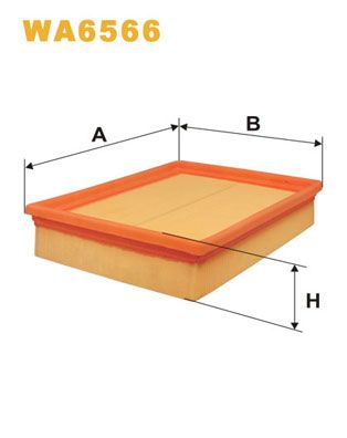 WA6566 WIX FILTERS Воздушный фильтр