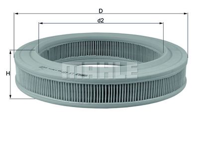 LX431 MAHLE Воздушный фильтр