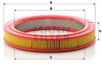 C3260 MANN-FILTER Воздушный фильтр