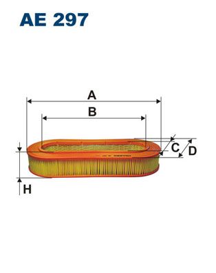 AE297 FILTRON Воздушный фильтр