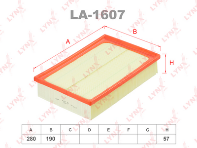 LA1607 LYNXauto Воздушный фильтр