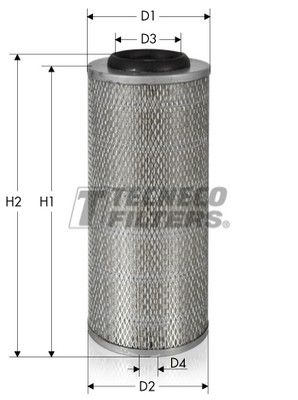 AR573i TECNECO FILTERS Воздушный фильтр