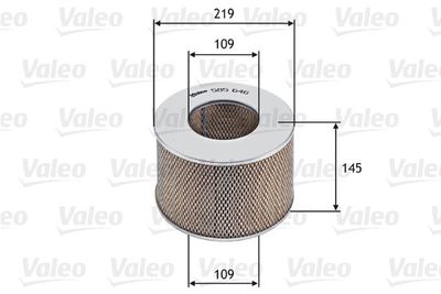 585646 VALEO Воздушный фильтр