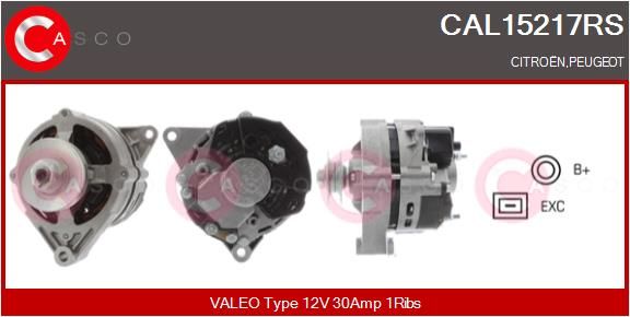 CAL15217RS CASCO Генератор