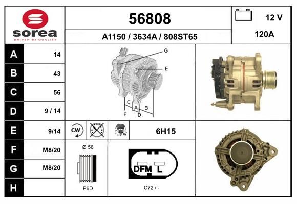 56808 EAI Генератор