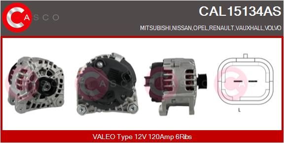CAL15134AS CASCO Генератор