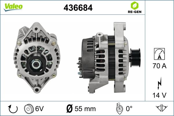 436684 VALEO Генератор