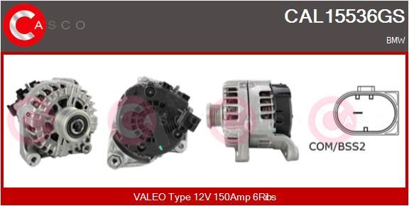 CAL15536GS CASCO Генератор