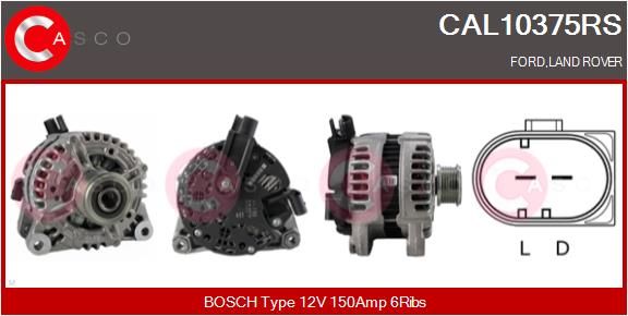 CAL10375RS CASCO Генератор